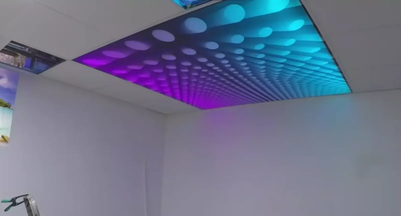 3D натяжной потолок для офиса — Воронеж, Куколкина, 33, фото 3